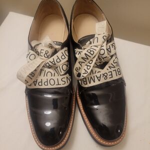 Zara Platform Lace up Oxford - Size 11